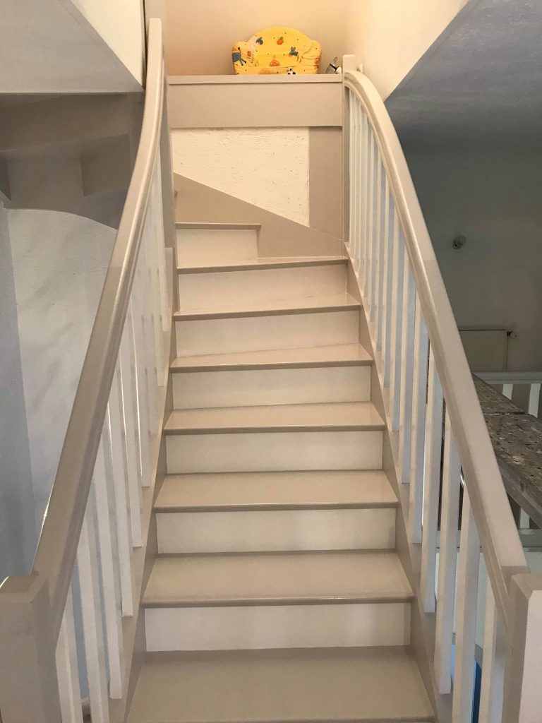 peinture escalier