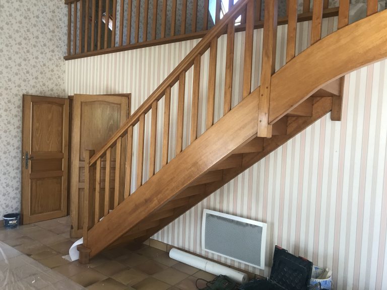 Peinture escalier bois
